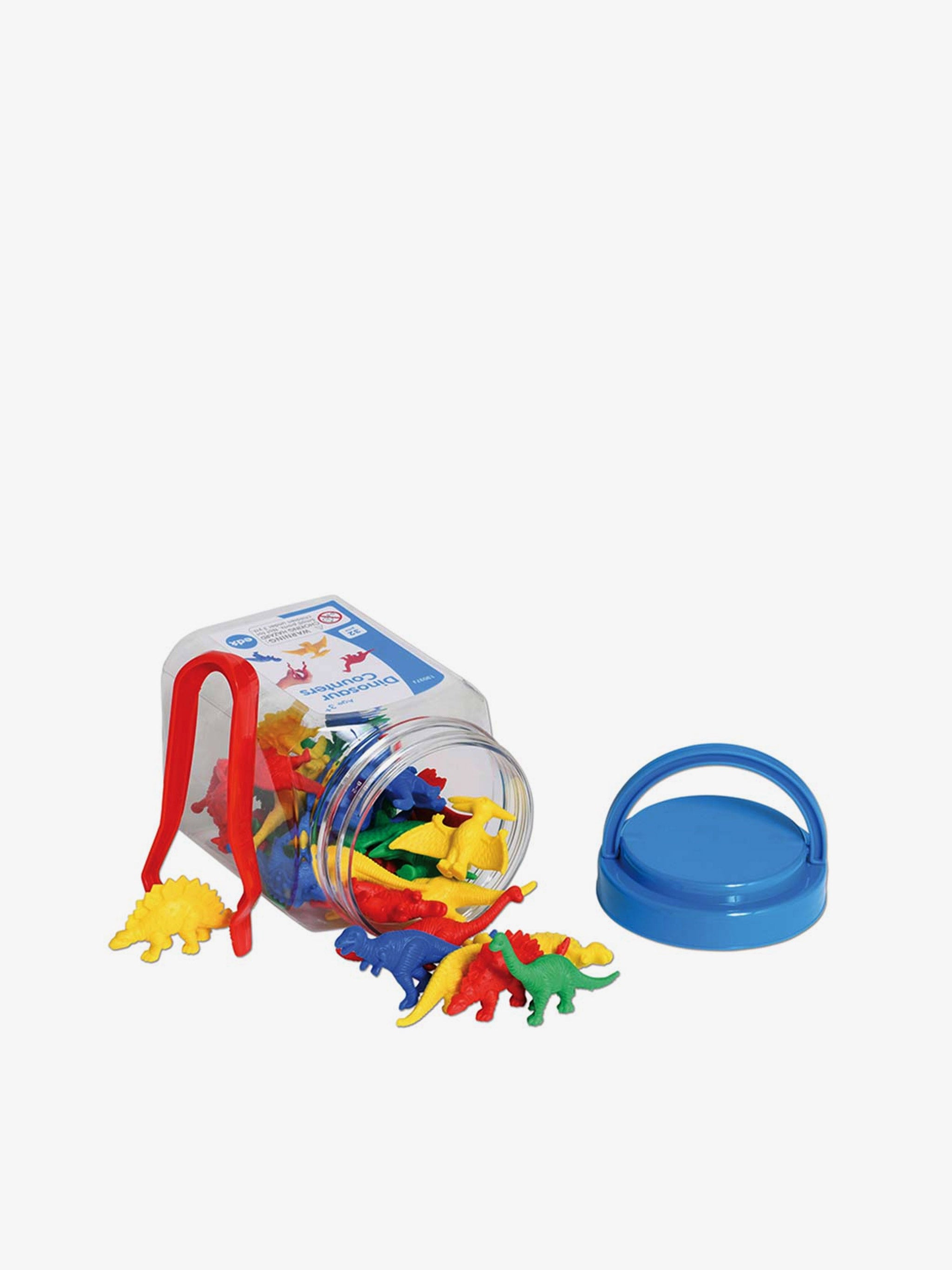 Dinosaur Counters with Tweezers (32 Piece)