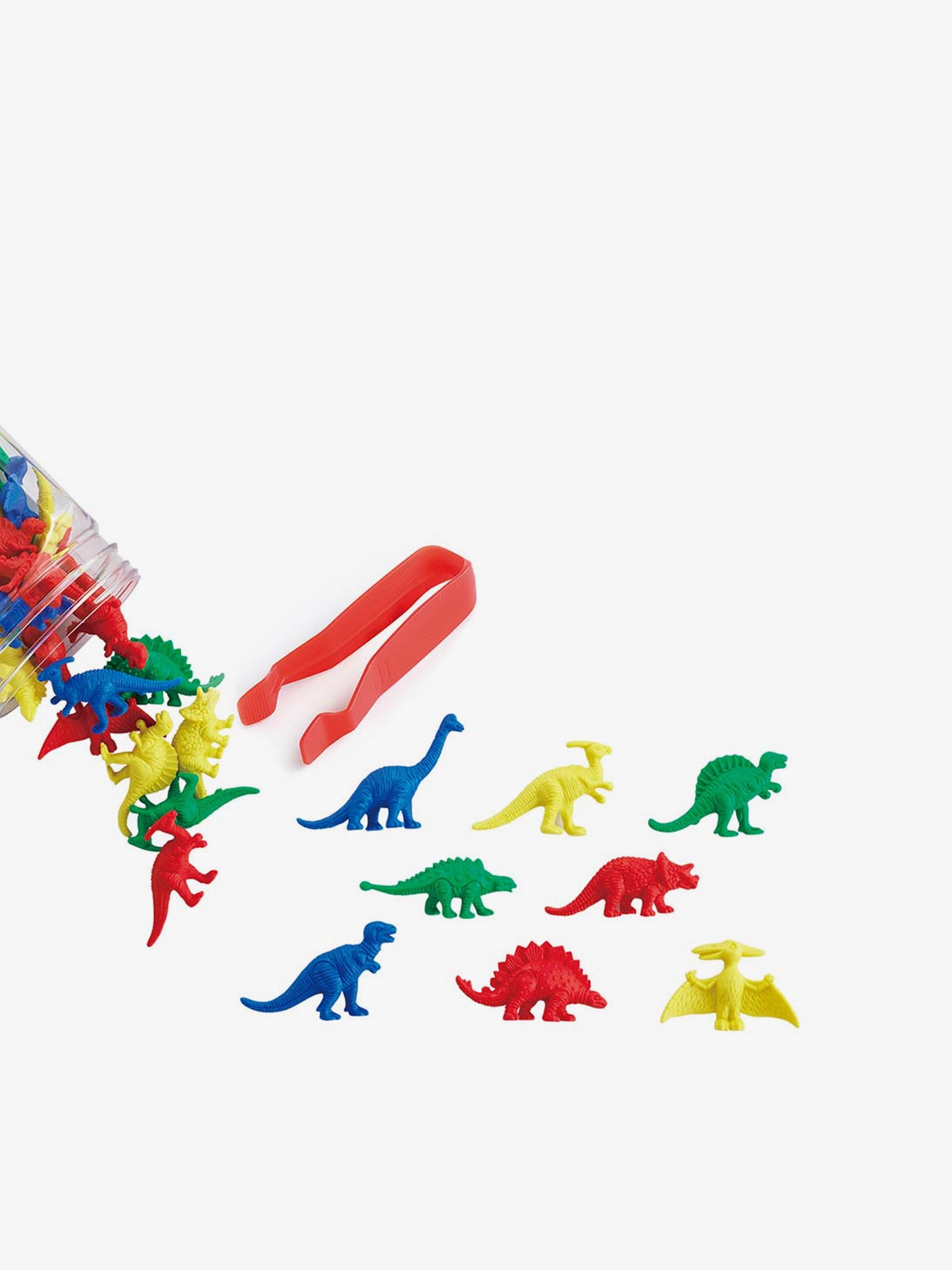 Dinosaur Counters with Tweezers (32 Piece)