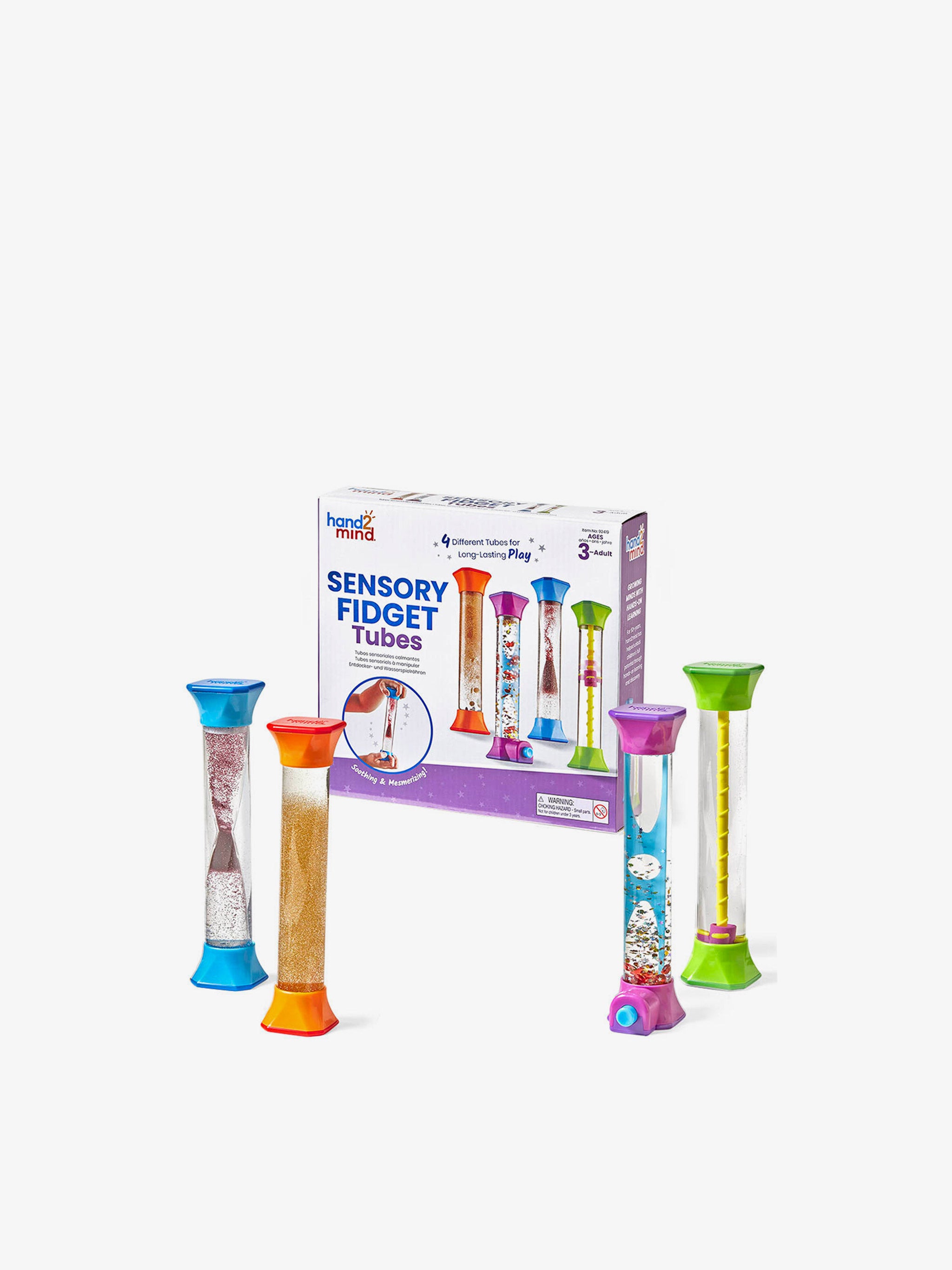 Science Sensory Fidget Tubes (4 Pack)