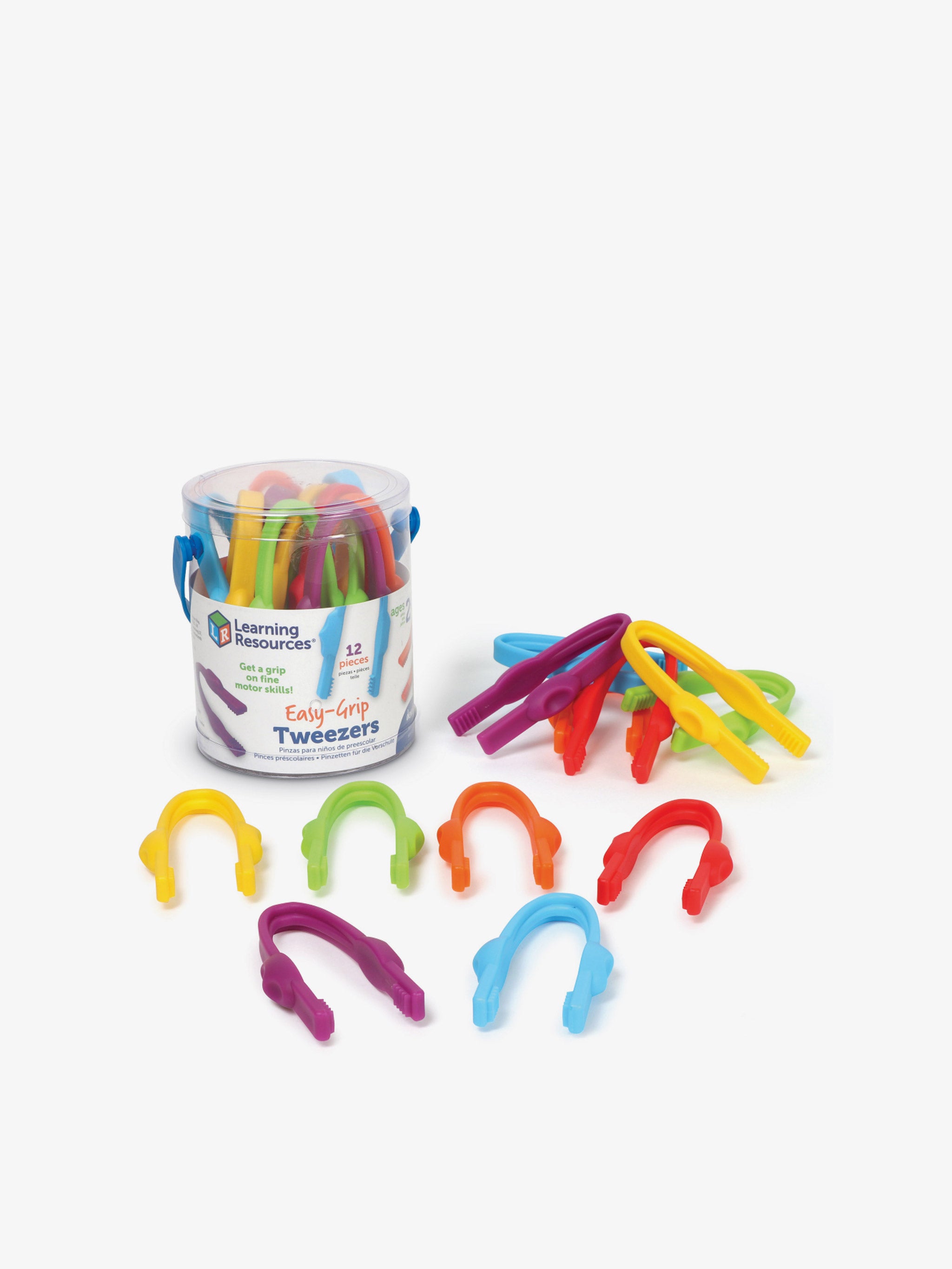 Easy Grip Tweezers Set (12 Pack)