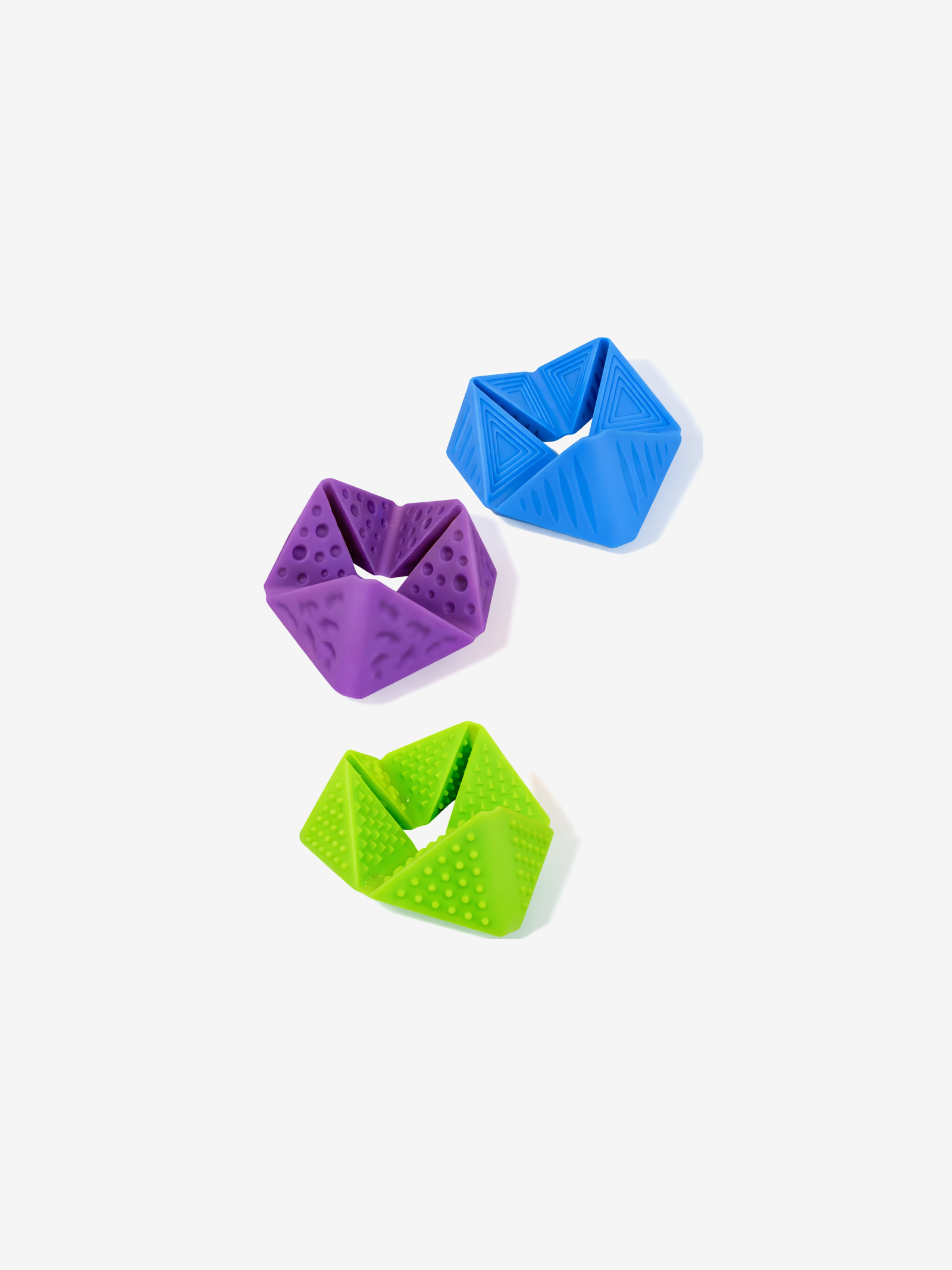 Textured Sensory Flip Cube Fidget Set