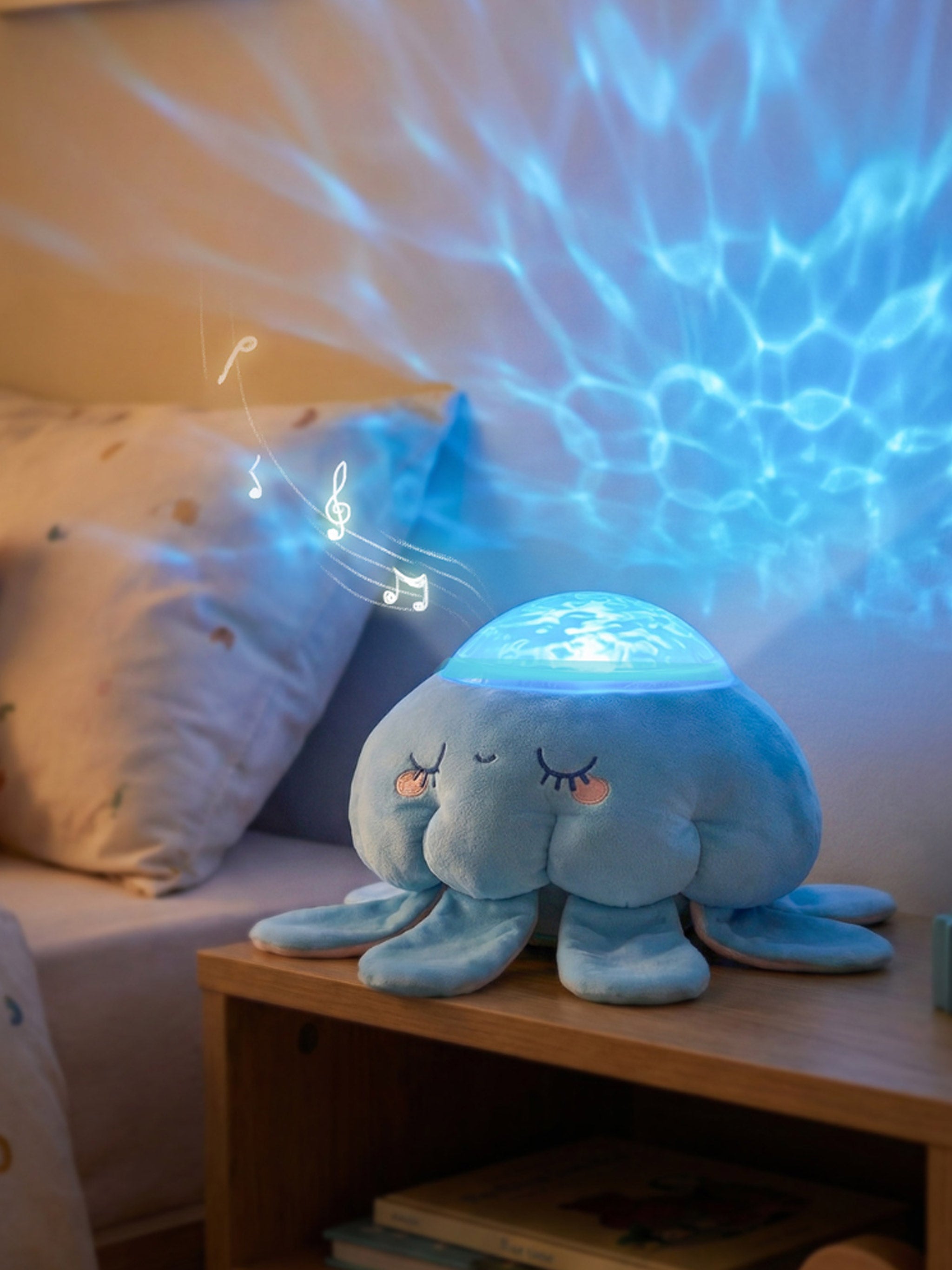 Jellyfish Night Light & Projector with Sounds