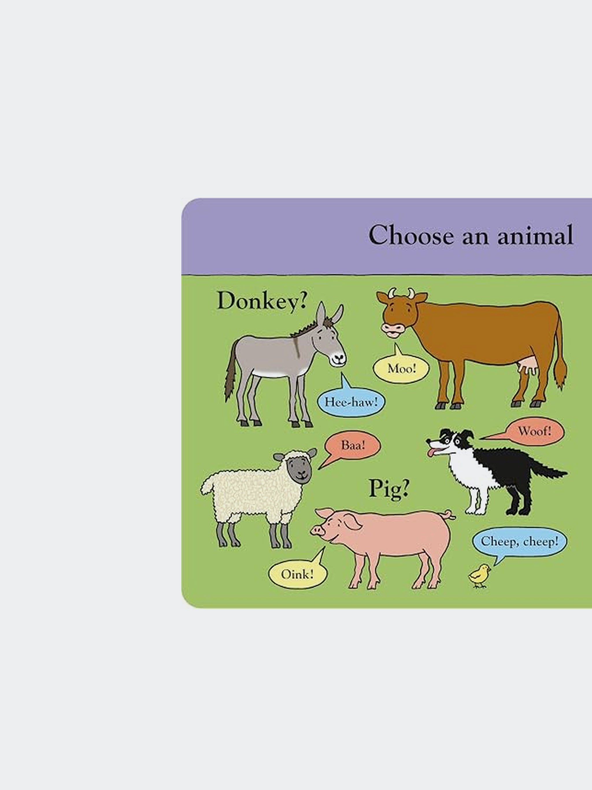 You Choose Farm (Board Book)