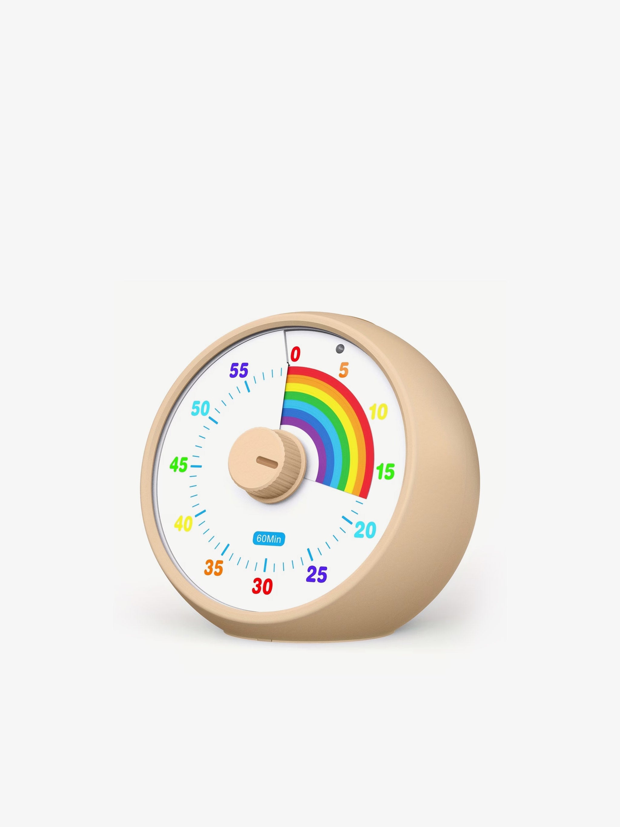 Round & Rainbow 60 Minute Visual Timer