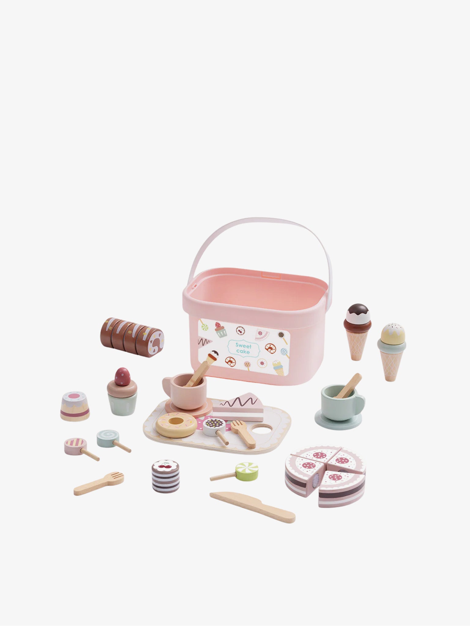 Wooden Tea Party Set