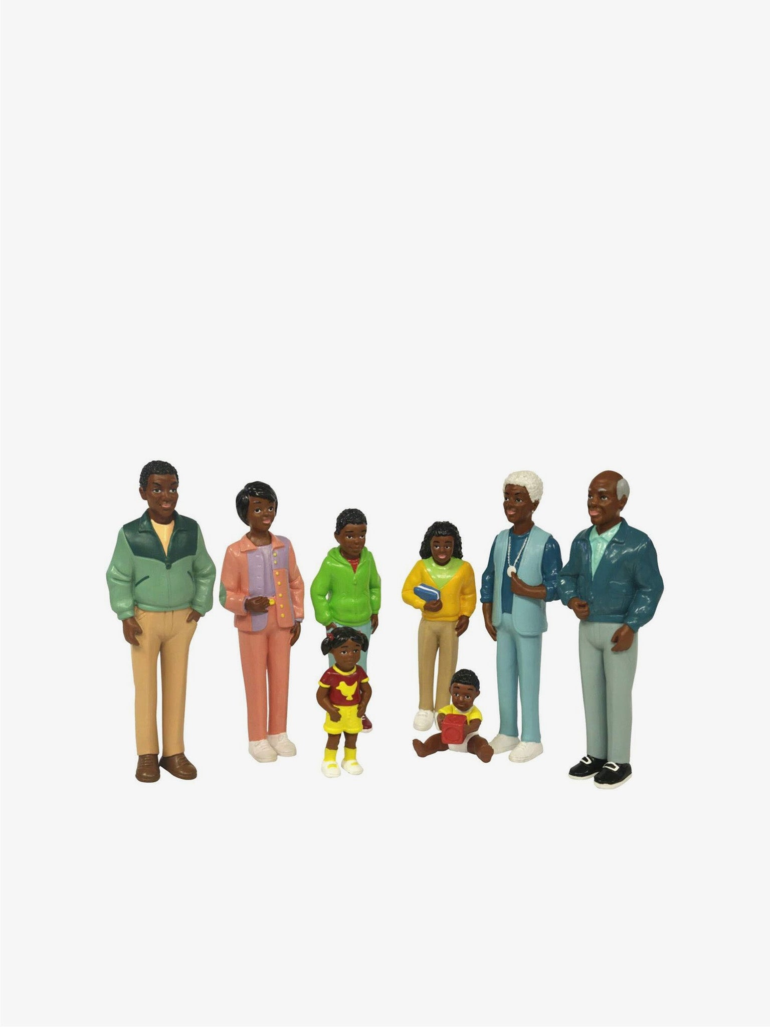 African Family Figures (8 Piece)