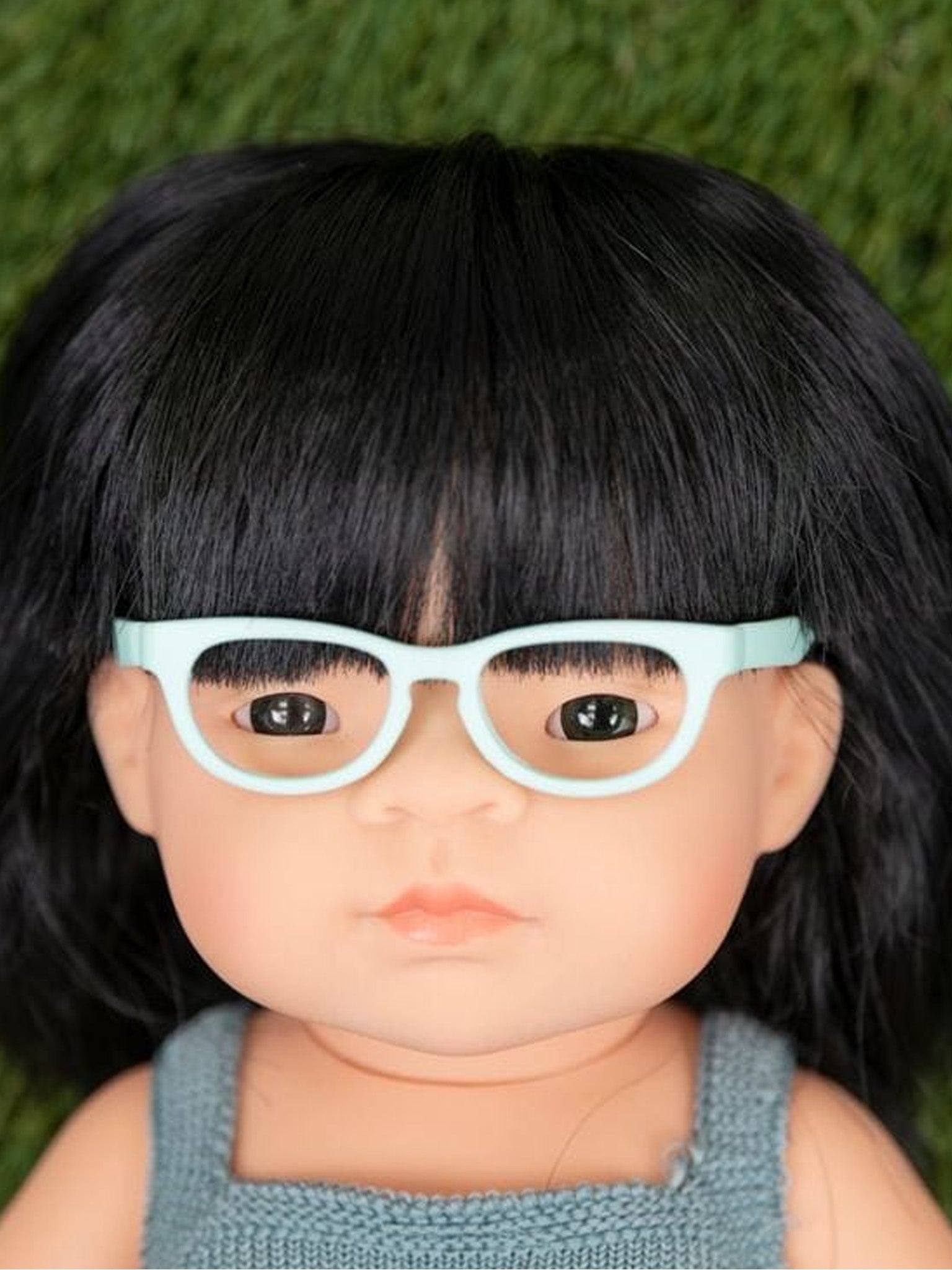 Baby Doll Asian Girl with Glasses (38 cm)