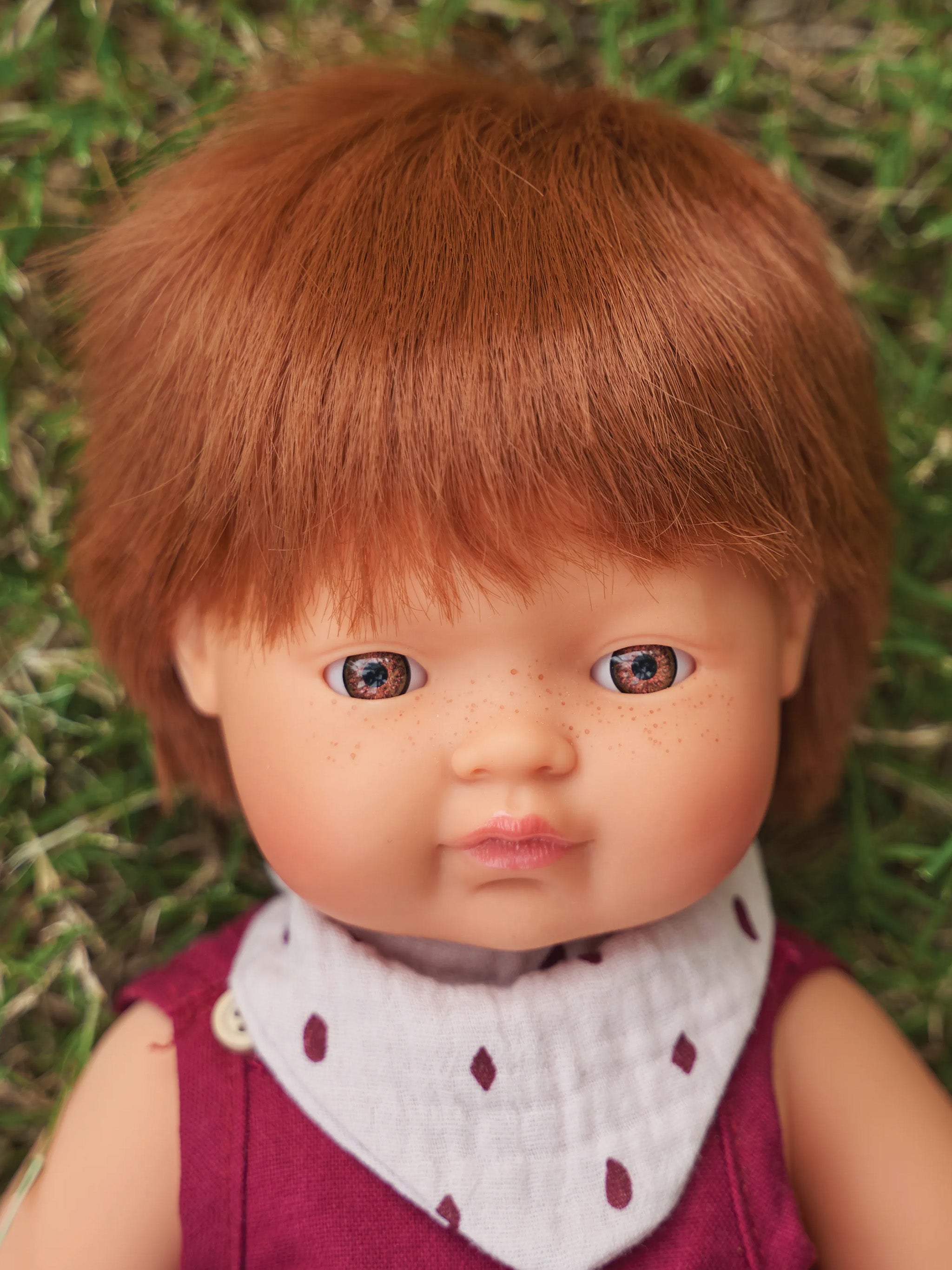 Baby Doll Caucasian Redhead Boy (38 cm)