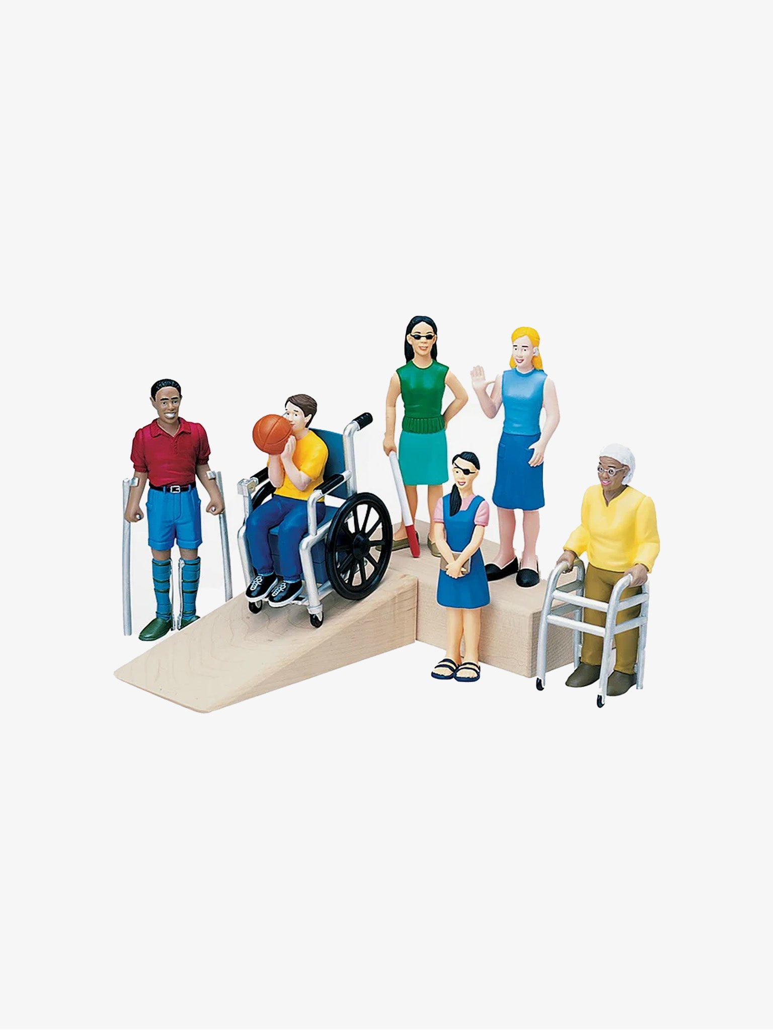Friends with Disabilities Figures (6 Piece)