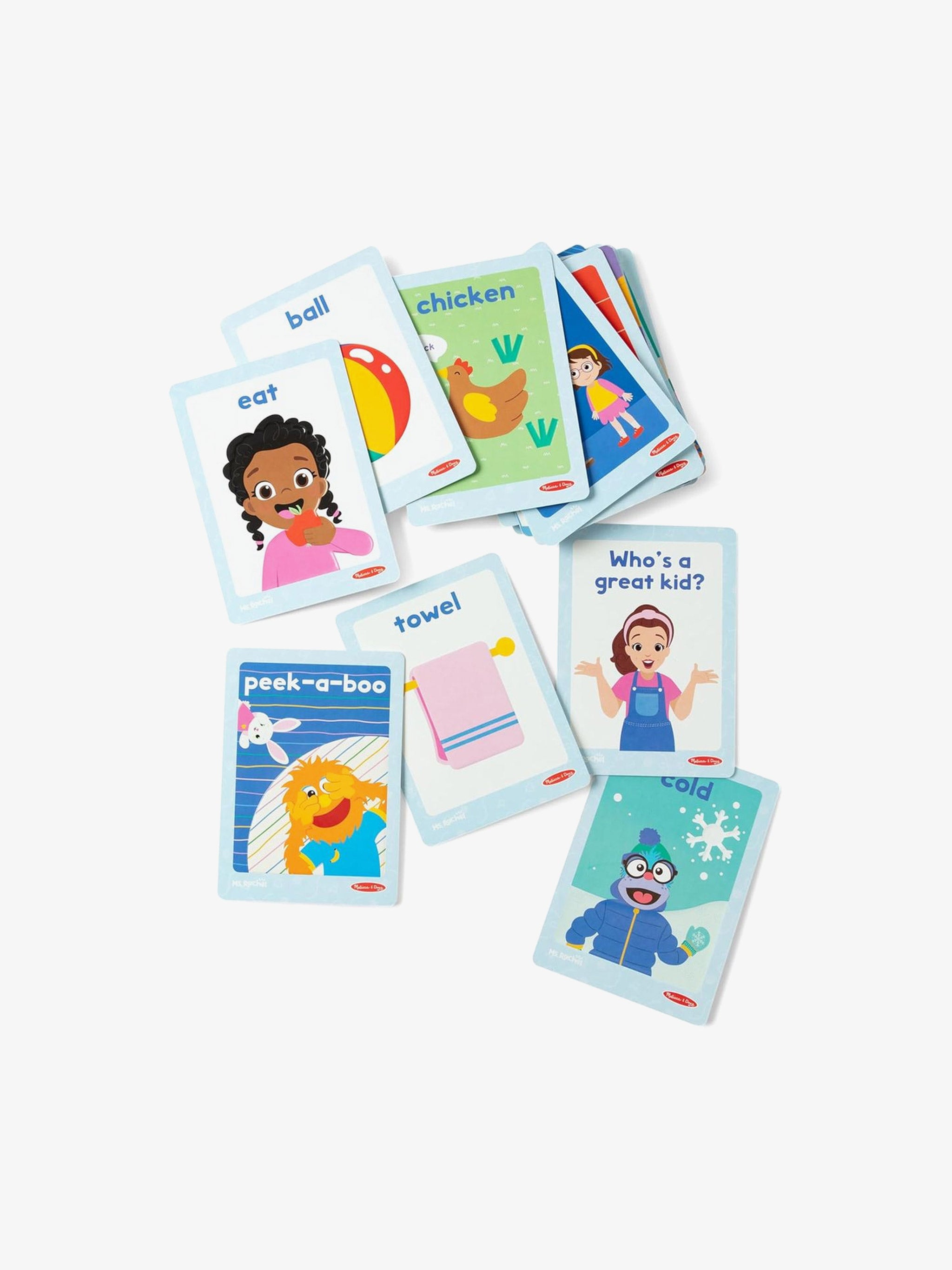 Ms Rachel Official First Words Sensory Cards