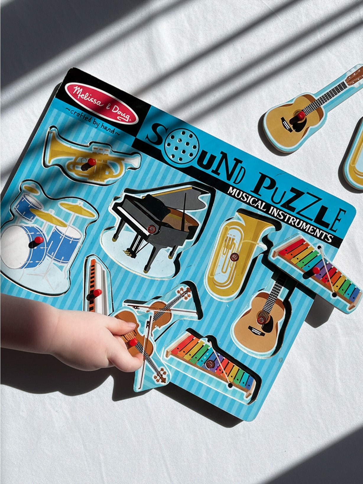 Pre-owned: Musical Instruments Wooden Sound Puzzle