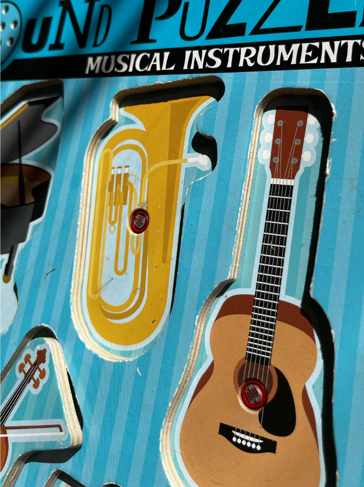 Pre-owned: Musical Instruments Wooden Sound Puzzle