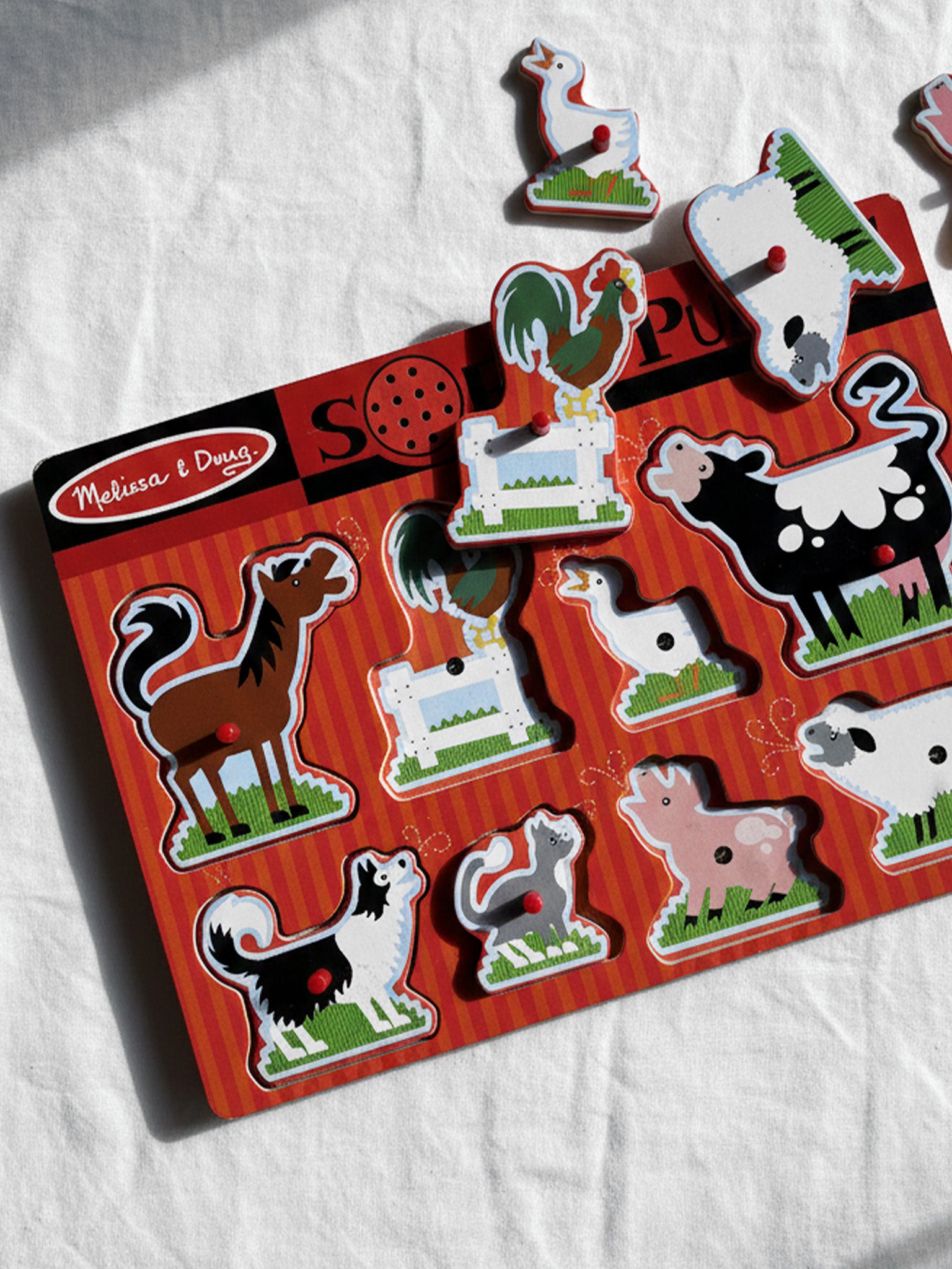 Pre-owned: Farm Wooden Sound Puzzle