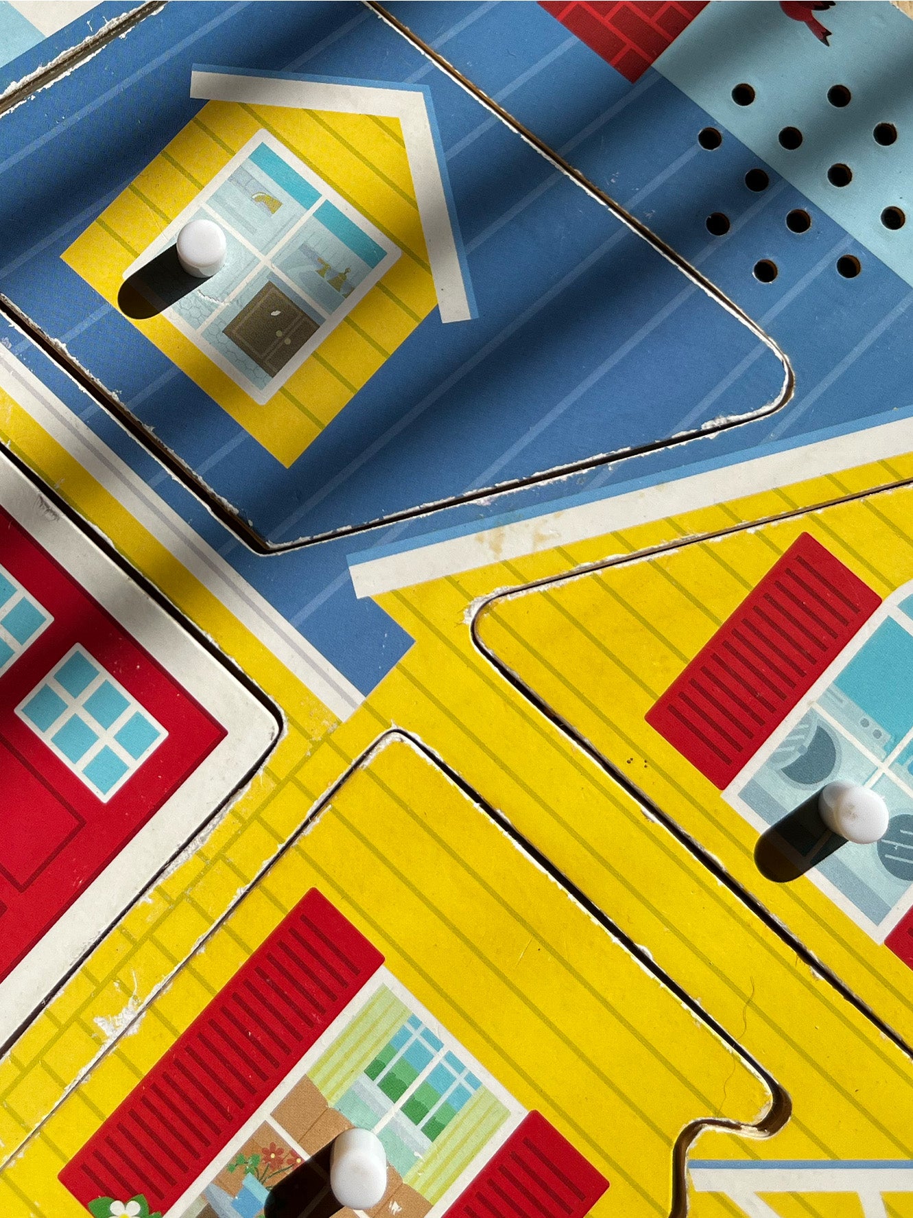 Pre-owned: Around The House Wooden Sound Puzzle