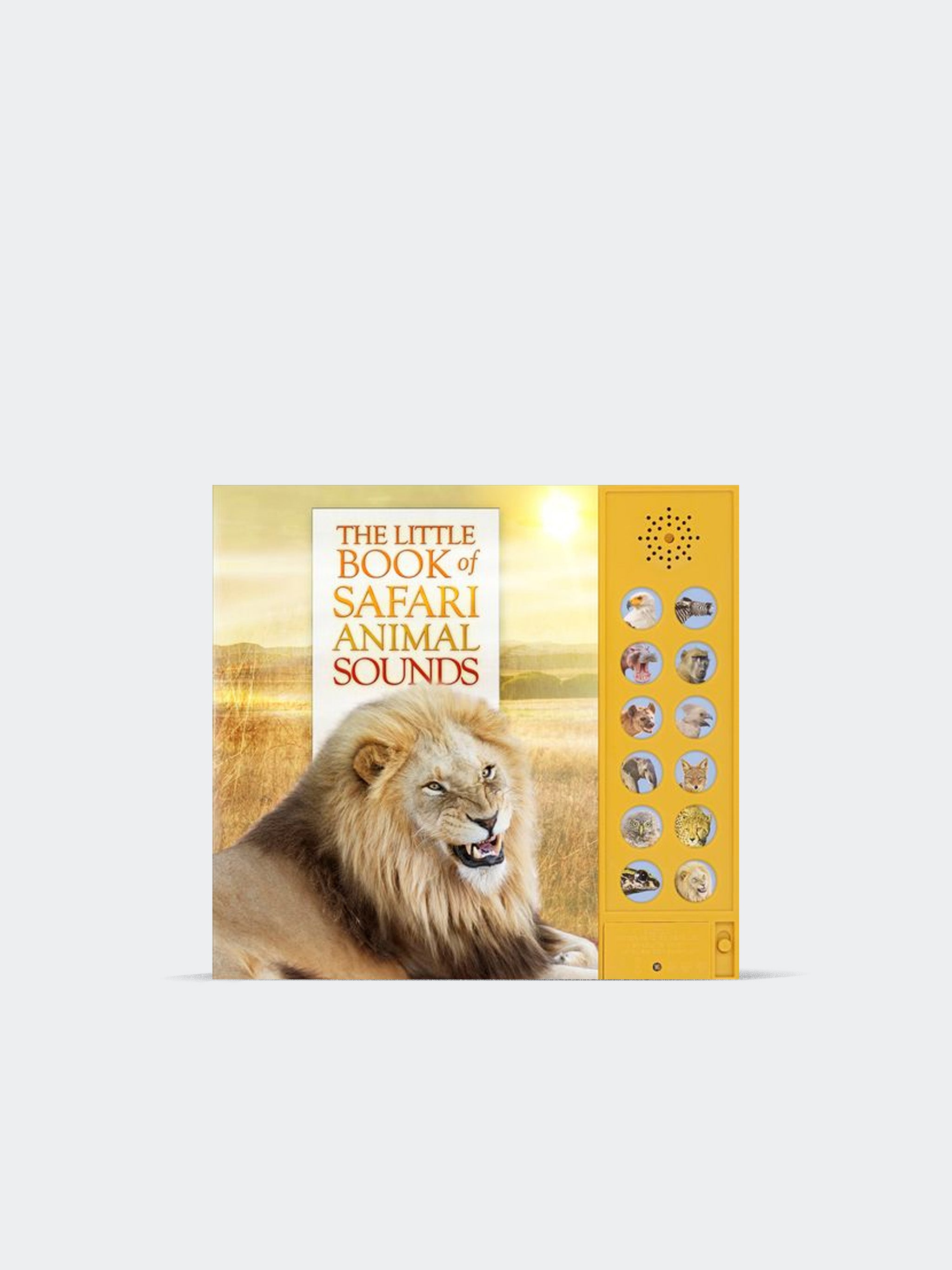 Die Klein Boekie van Safari Diere Geluide (Klankboek)