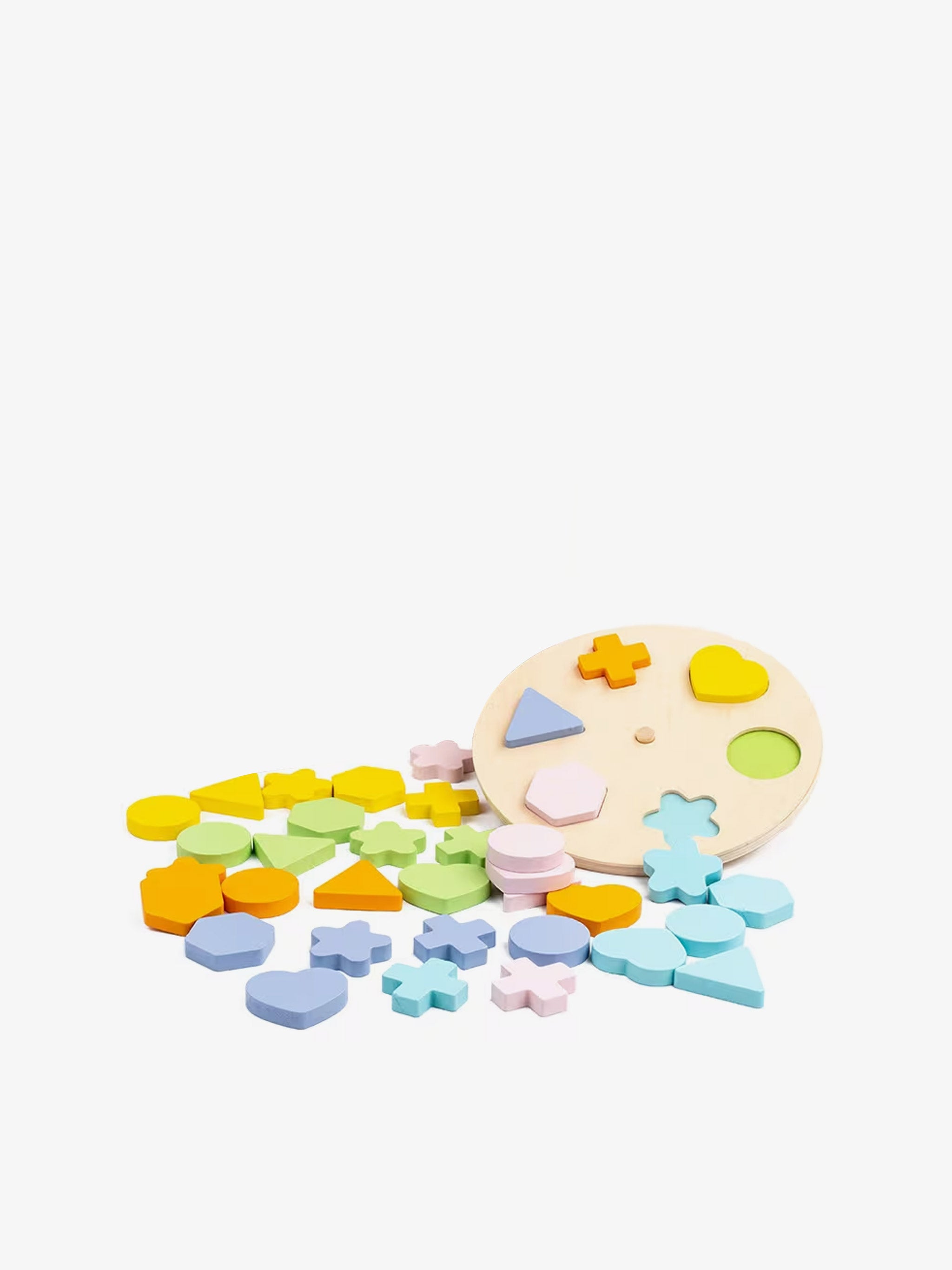 Rotating Shape and Colour Matching Puzzle