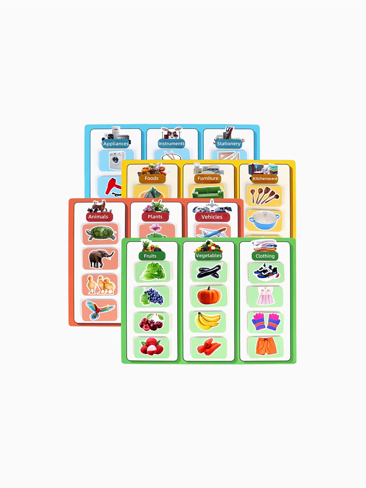 Category Matching Vocabulary Cards