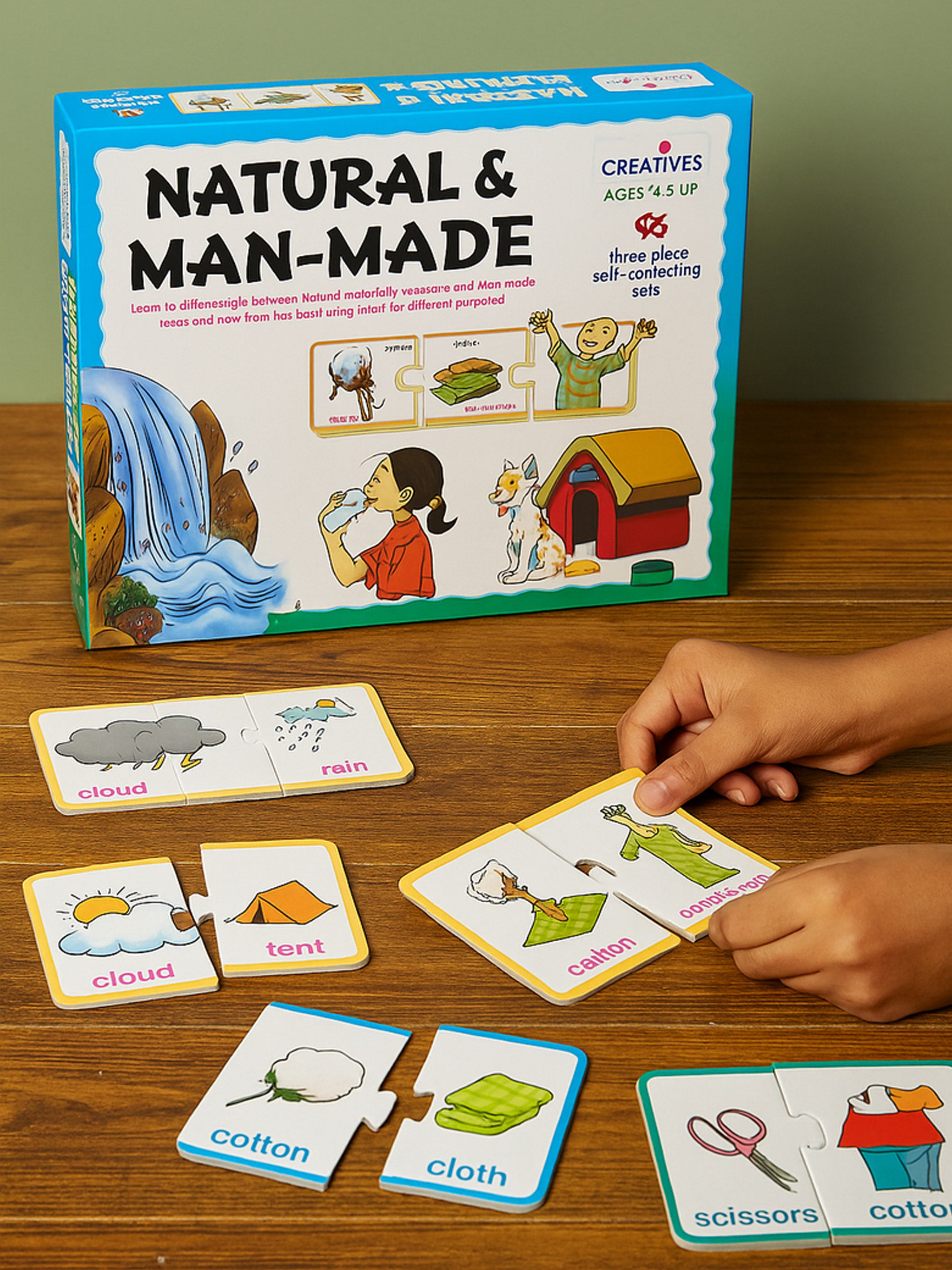 Natural and Man-Made Association Game (16 Piece)