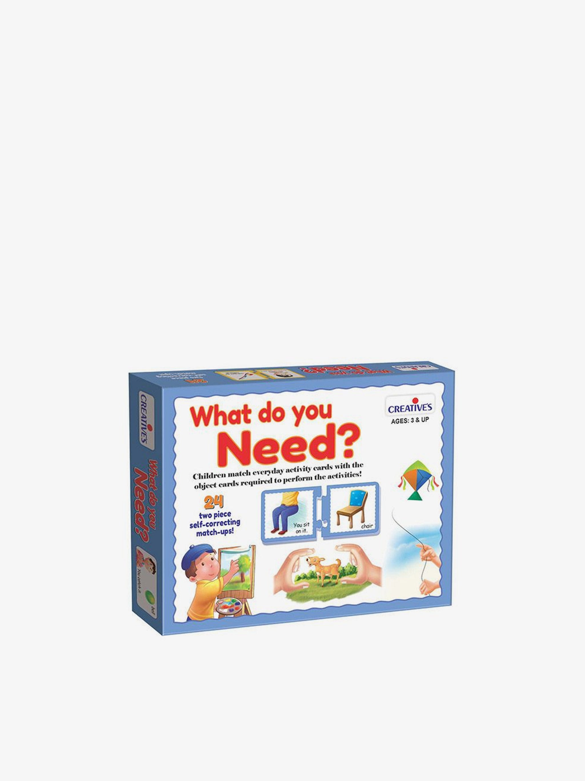 What Do You Need? Matching Game (24 Piece)