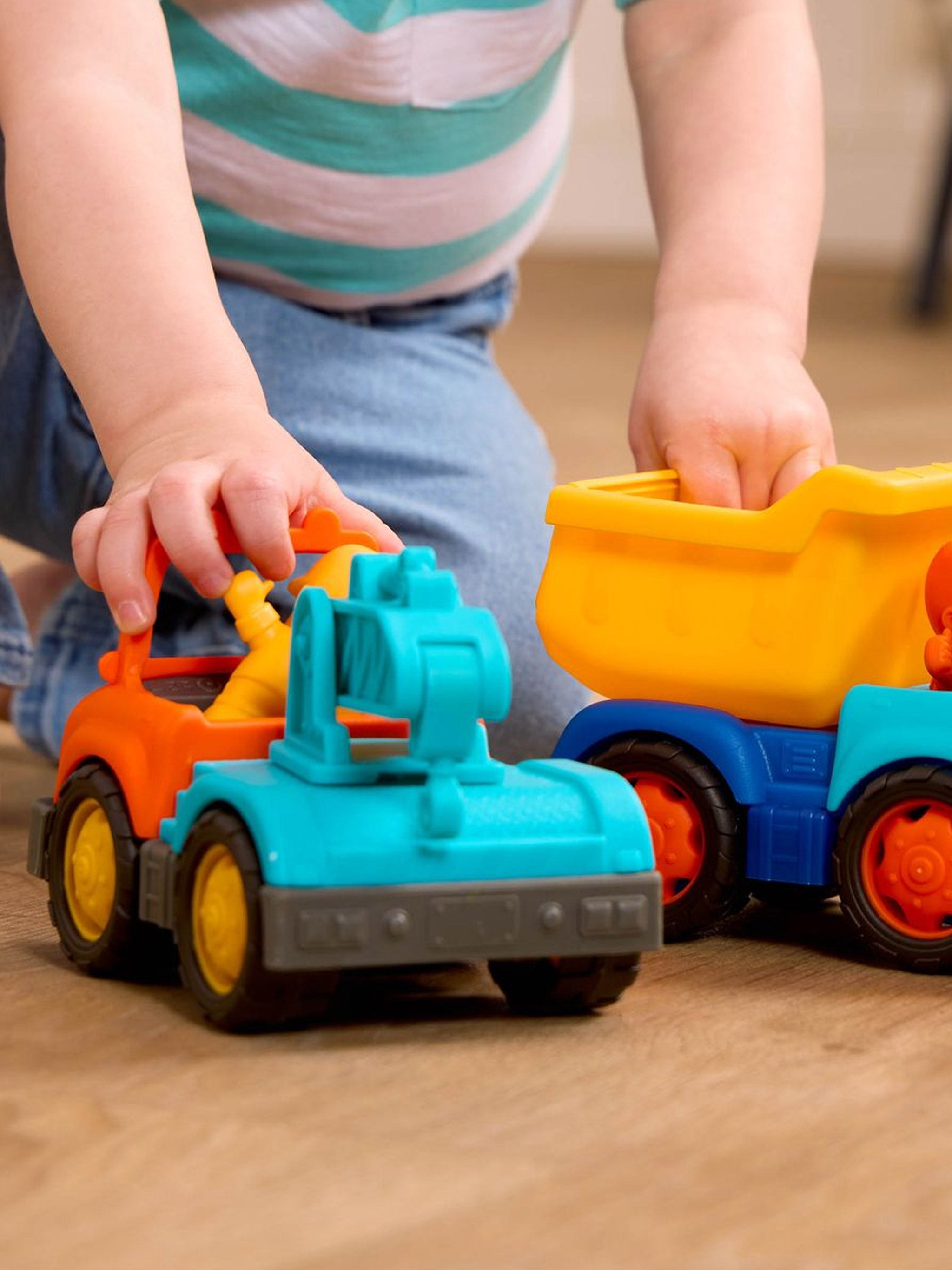 Tough Truckies Construction Truck Set
