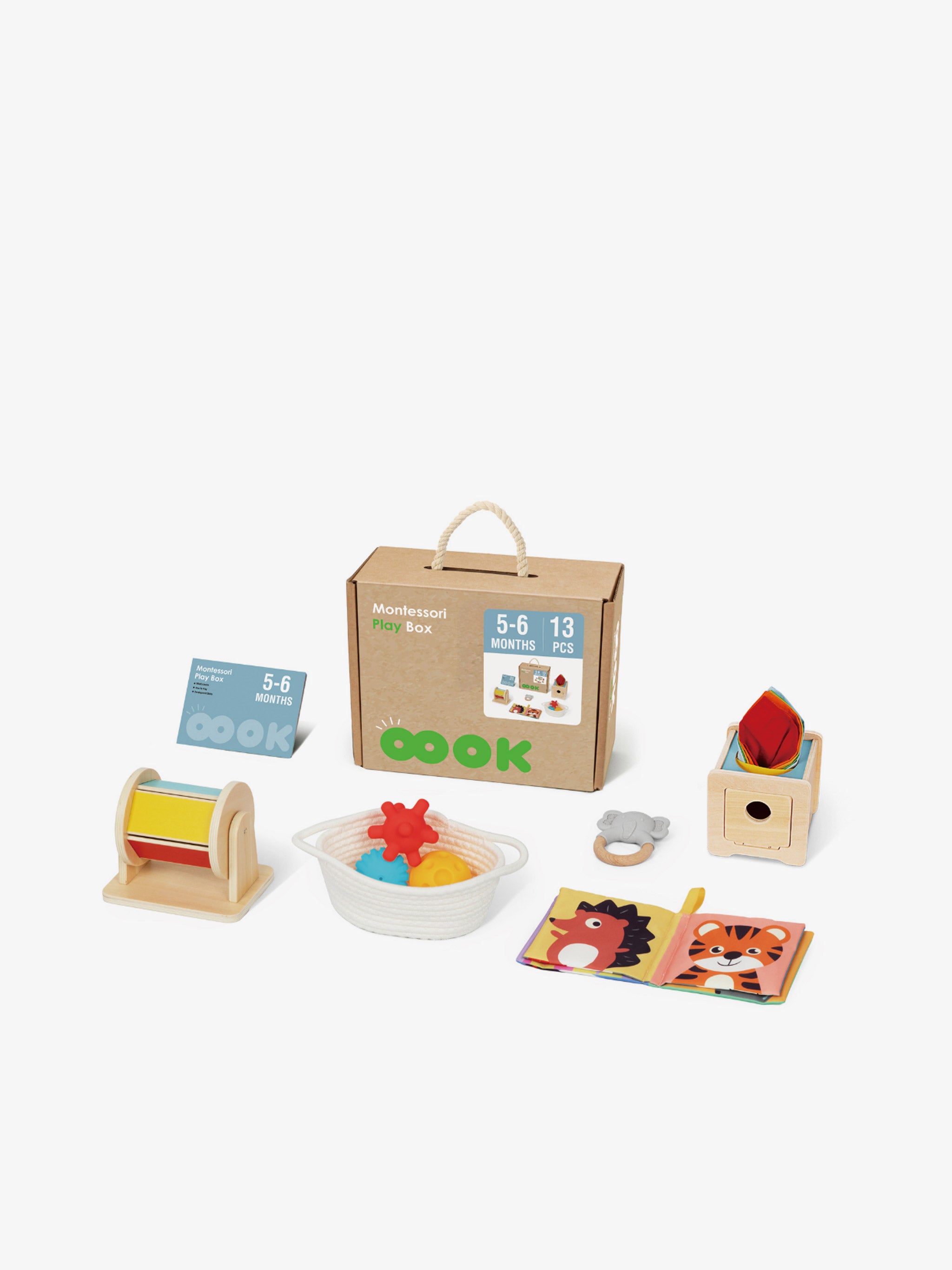 Montessori Activity Box Baby Playset (5-6 Months)