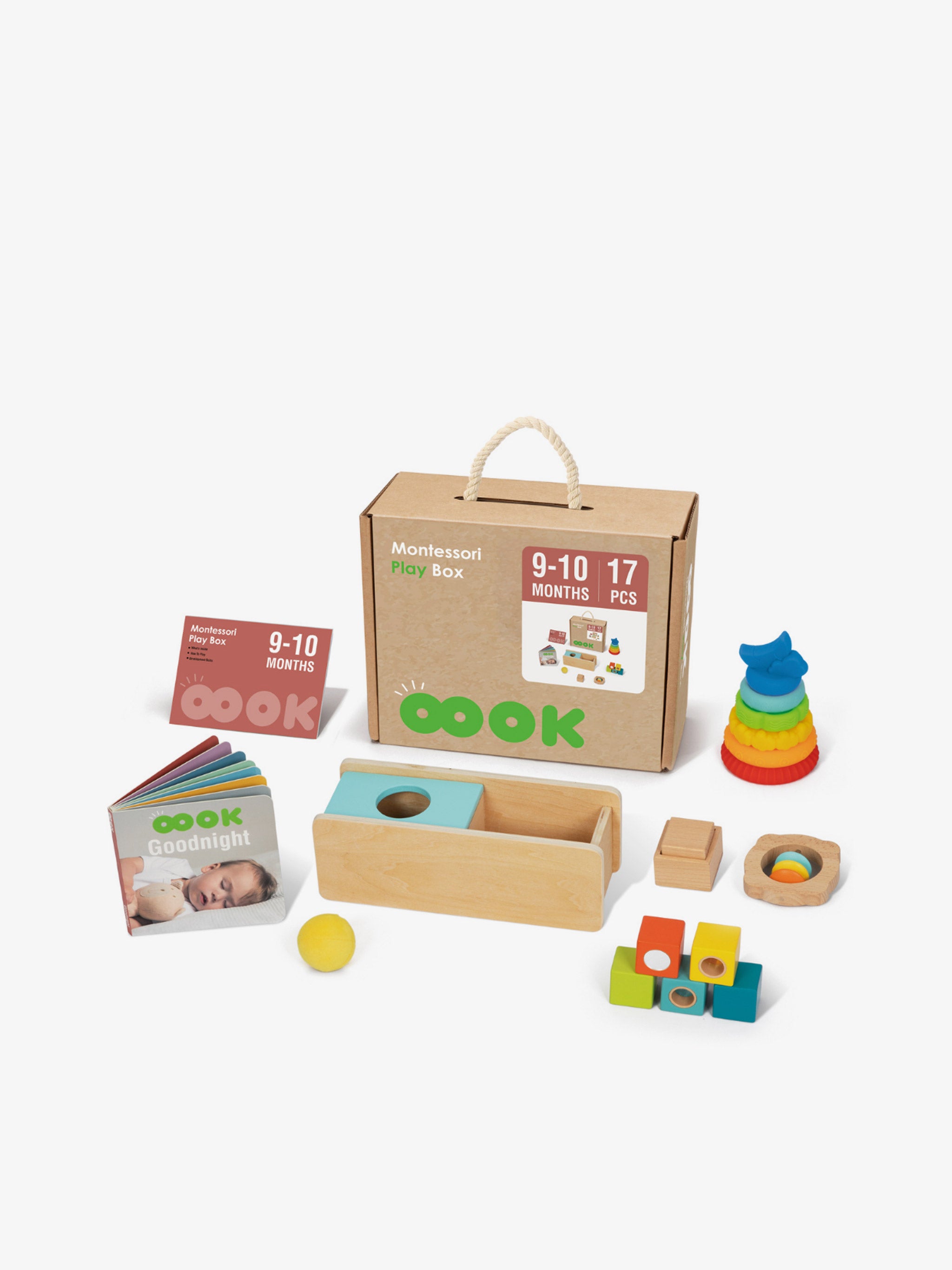 Montessori Activity Box Baby Playset (9-10 Months)