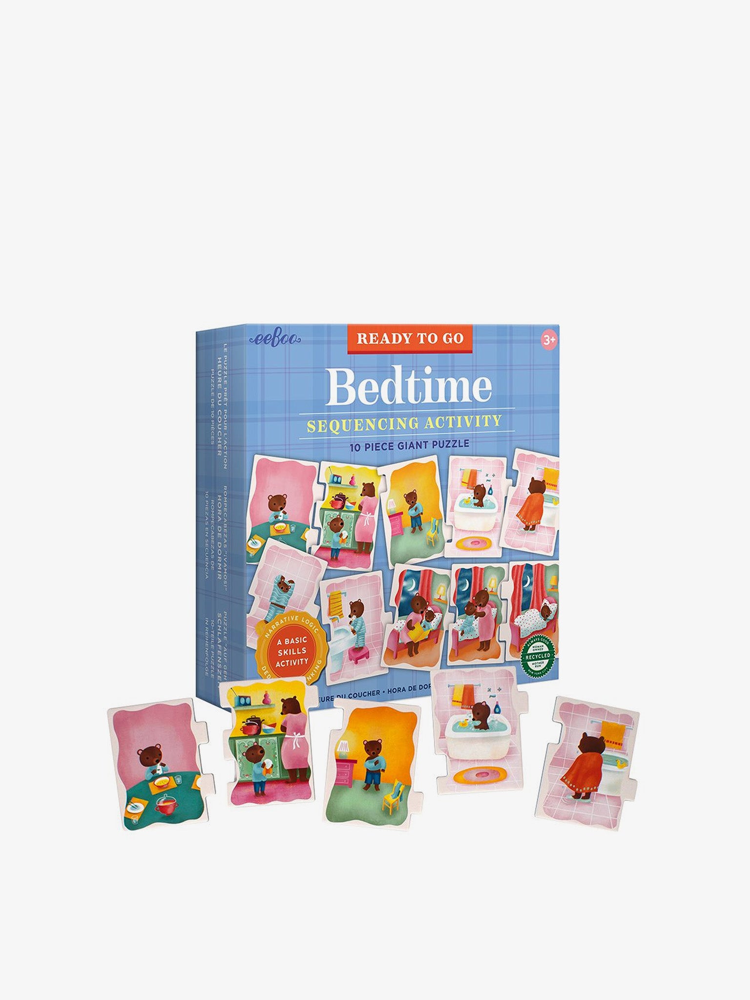 Sequencing Activity Puzzle (Bedtime)