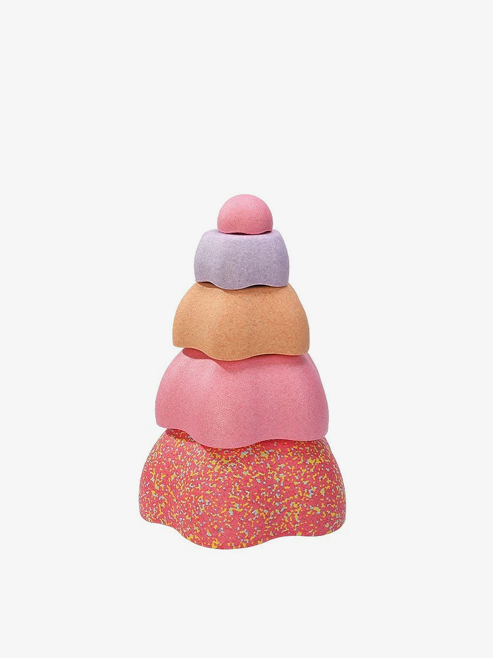 Flower Shaped Balancing Stepping Stones Set (Pink)