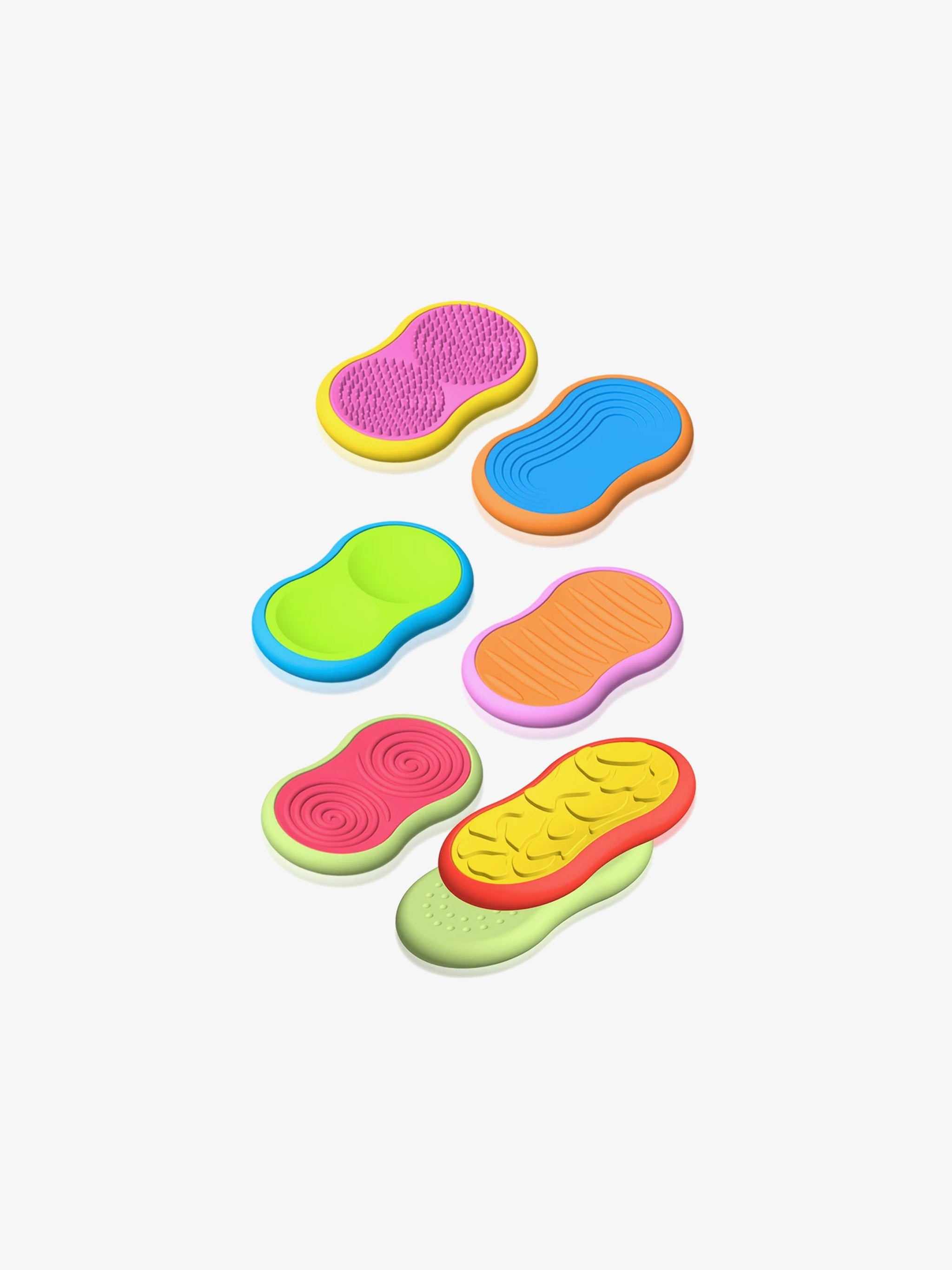 Textured Magnetic Fidget Bars (6 Piece)